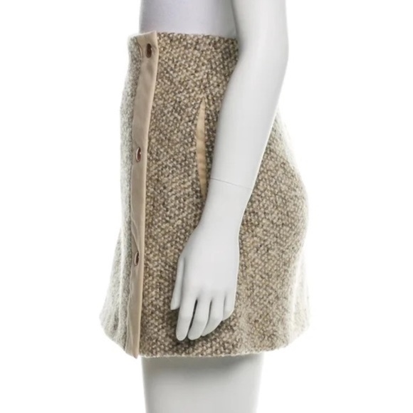 SEE BY CHLOÉ Wool Mini Skirt - Picture 2 of 3